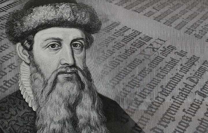 Image result for johannes gutenberg