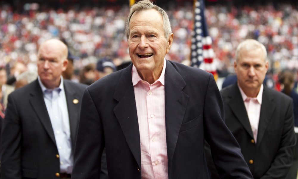 biography george h w bush