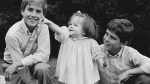 A young Beau, Ashley, and Hunter Biden
